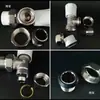 Válvula Termostática para Radiador 25Ppr Tubería de Aluminio-Plástico Termofusionable Válvula en Ángulo de 1/2 Pulgada 3/4 Pulgada 1 Pulgada Válvula Interruptora de Control de Temperatura para Calefacción por Suelo