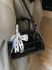 Bolsa Boston Portátil Moda Nicho Nova Primavera Verão Estilo Doce Coreano Casual Versátil High-End Transversal Bolsa Feminina