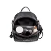 Transfronterizo 2023 Nueva mochila con textura de cuero genuino moda para mujer mochila de viaje casual gran capacidad Bolso suave de cuero para mujer