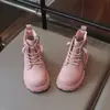 Botas Martin para niños, colección de otoño 2026: botas de cuero retro para niñas, atuendos de viaje con estilo para niños y botas amarillas estilo Western