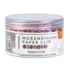 Clip de Papel Color Verdadero Color Morandi Suministros de Oficina Clip de Papel Color Creativo Clip Marcador de Archivo 500