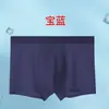 Venda Quente Primavera e Verão Tamanho Grande Seda de Gelo Antibacteriana Roupa Íntima Masculina Cintura Média Sem Costura Boxer Briefs Masculino Respirável Virilha Masculina