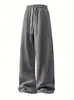 Pantalones para Hombre Comercio Exterior Transfronterizo En Stock Dropshipping Sueltos con Cordón Pantalones Deportivos Versátiles Pantalones Largos Pantalones Casuales para Hombre para Primavera y Otoño