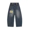 Jeans Retro Americano Scimitar para Hombres y Mujeres, Nuevo Estilo Verano 2026, Holgados Casual Adelgazantes Versátiles de Pierna Ancha