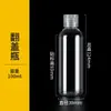 Directo de fábrica, botella dispensadora transparente con tapa abatible, botella exprimible PET con tapa de mariposa, botella de loción cosmética de 50-100 ml