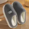Pantuflas de algodón afelpado para hombre, nuevo modelo de invierno 2024, pantuflas de interior para casa de pareja con talón cubierto, suela gruesa, antideslizantes, pantuflas cálidas de algodón para mujer