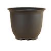 Macetas de Exportación Personalizadas Imitación Arena Morada, Plantas Suculentas, Bonsái en Maceta de Alta Calidad Pila Antigua, Macetas Campana Dorada de Gran Diámetro, Macetas de Resina