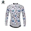 Roupas de Ciclismo de Outono Xingheng Novas Roupas e Calças de Ciclismo com Absorção de Suor Roupas de Ciclismo Estampadas Tops Longos