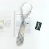 Estilo Japonés jk Corbata Mujer Talla Única Perezoso Preppy Estilo Camisa Uniforme Accesorios Uniforme Estudiante Cuadros Pareja Masculina Mismo Estilo