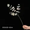 Ramo de Hojas de Eucalipto para el Hogar con Hoja de Dinero Flores Artificiales Decoración de Interiores Adornos de Paisajismo Plantas Verdes Eucalipto de Simulación