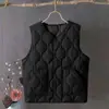 Chaleco de Moda para Otoño e Invierno, Cálido y de Corte Holgado, Ligero, Tallas Grandes, Sin Mangas, Estilo Nuevo para Mujeres de Mediana Edad y Mayores