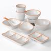 Tigela Pequena de Melamina Casual Louça Catering Comercial Hotel Restaurante Tigela Pequena para Sopa Plástico Imitação de Porcelana Restaurante de Hot Pot Tigela para Temperos