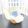 Nuevos Sombreros de Primavera y Verano, Sombreros de Paja para Niños, Sombreros de Pescador con Sombrilla de Flores, Bolsos para Niñas, Sombreros de Protección Solar para la Playa