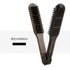 Peine Férula Transparente de Cerdas de Jabalí para el Hogar Alisador de Cabello Peine Férula Cabello Rizado Flequillo Aire Resistente a Altas Temperaturas Estilizado Alisado
