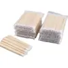 Bastoncillos de Algodón Puntiagudos, 1000 Piezas, para Maquillaje, Tatuajes, Delineador de Ojos, Palillos de Dientes, Bastoncillos de Algodón, Belleza, Desmaquillaje, Palitos de Madera Pequeños de Cabeza Ultra Fina