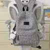 Mochila personalizada minimalista y moderna estilo coreano, nuevo modelo 2026 para estudiantes de secundaria, mochila pequeña estética de alta apariencia