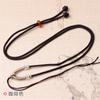 Cordón colgante de alta calidad tejido con hilo de jade Wenyi, cuerda para el cuello, collar de jade simple para hombres y mujeres, venta al por mayor