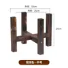 Base Móvil de Madera Maciza para Macetas de Hogar, Soporte con Ruedas Universales para Macetas, Base Deslizante Cuadrada para Macetas