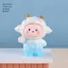 Artesanato Criativo de Ovelhinha em Resina Desenho Animado Cola de Creme Acessórios para Chaveiro DIY Decoração de Mesa Carro Figurinhas Fofas