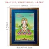 Bendiciones de Buda: Buda Mahavairocana Tanka Nepalí Pintado a Mano Adorno Decorativo para Vestíbulo Sala de Estar Estudio