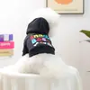 PETCIRCLE Roupas para Pets para Primavera e Outono, Cães Pequenos e Filhotes, Moletom com Capuz Bordado Fofo à Prova de Frio e Vento para Pets