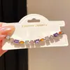 Pulseira com fecho redondo de zircônia cúbica super brilhante, uma peça de joalheria de nicho, de alta qualidade, moderna e requintada, um acessório leve e versátil que realça seu estilo geral