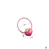 Diadema para Bebé Banda Elástica Alta Banda para el Cabello de Resina para Niños Accesorios para el Cabello Lindos para Niñas Pequeña Diadema de Pío para Bebé Niña