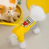 Ropa para Perros de Cuatro Patas para Perros Pequeños y Gatos, Ropa Cálida de Otoño e Invierno para Teddy y Yorkshire, Abrigo de Algodón de Pana de Cuatro Patas 24