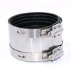 Braçadeira tipo aço inoxidável para conjunto de feixe de tubos braçadeira flexível DN50-200 ranhura para tubo de ferro fundido rápido