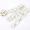 Cinturón decorativo para mujer versión coreana de Joker cadena de cintura de perlas con diamantes de imitación cadena de cintura elástica de verano para mujer venta al por mayor directa de fábrica