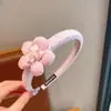 Diadema infantil de dibujos animados de gato KT, no apretada, linda diadema para flequillo y patillas para niñas, dulce accesorio para el cabello de princesa para niñas