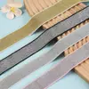 Fitas elásticas douradas e prateadas, fitas brilhantes de alta elasticidade, cós de saia, cós de calça, elásticos decorativos, acessórios de vestuário, disponíveis em várias cores, atacado