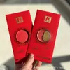 Adesivos de Telefone de Ouro Puro 999 para o Festival da Primavera, Artesanato em Metal de Envelope Vermelho de Alta Qualidade, Presentes para Reunião Anual