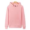 Sudadera de Moda Huapian Composite Transpirable Versátil para Parejas Otoño e Invierno Color Sólido con Capucha Sudadera con Logo Impreso Personalizado