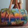 Bolsa de Natação Impermeável com Separação Úmido e Seco para Mulheres, Bolsa de Praia de Grande Capacidade, Bolsa Portátil de Armazenamento para Viagem, Bolsa Portátil de Yoga Fitness