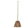 Vassoura de bambu Kwai Bone Vassoura curta de bambu Vassoura de limpeza de propriedade ao ar livre Vassoura de varredura de pátio de estrada