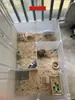 Pieza Mágica Armario Plástico DIY Tablero Divisor Deflector Almacenamiento en Capas Tablero Transparente Hebilla Divisoria Aislamiento Valla para Mascotas