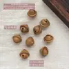 Sementes de Bodhi Naturais Puras em Vários Estilos com Furo Reto, Contas Soltas, Semente de Bodhi Vajra, Pulseira DIY, Pingente de Sino dos Ventos, Contas de Oração