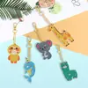 5D2026 Novo Chaveiro de Acrílico DIY com Diamantes Brilhantes de Formato Irregular, Pintura Diamantada, Pequeno Conjunto de Pingente para Decoração de Bolsa e Carro