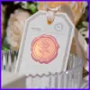Nuevas Pegatinas de Sello de Cera Aurora, Pegatinas de Sello de Cera Polarizadas Coloridas, Personalizables con Logo