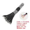 Cable de CC 2464 22AWG 5.5*2.1 Cable de Alimentación de CC Línea de Conexión de CC Línea Macho de CC Línea Hembra de CC Cable Recubierto