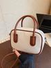 Moda Transfronteiriça Nicho Bolsas Femininas 2026 Nova Cor Color-Blocking Versátil Ombro Transversal Bolsa de Mão para o Trabalho Bolsa Almofada