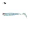 Luya isca macia pé de pato isca T-tail PVC isca biônica água do mar água doce Luya equipamento de pesca atacado