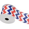 Fábrica en stock venta al por mayor transfronteriza Amazon wish Día de la Independencia Americana cinta decorativa borde torturado cinta de regalo
