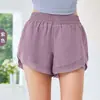 Conjunto de Shorts de Manga Curta com Decote V de Verão Personalizado Yoga Feminino OEM Simples Secagem Rápida Fitness Top Corrida Malha Personalizado