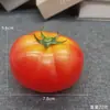 Tomates Plásticos Simulados, Adereços Modelo de Tomate, Brinquedos de Frutas e Vegetais Falsos, Enfeites de Decoração para Armário Doméstico