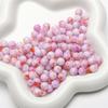 Aro de cristal perlas de porcelana perlas redondas perlas sueltas DIY collar hecho a mano pulsera joyería pulsera material de cuentas accesorios