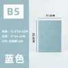 Caderno A5 em Couro PU Macio com Logo Personalizado, Presente Publicitário Simples, Caderno B5 Executivo com Capa de Couro, A6 Feito Sob Medida