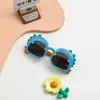 Gafas de Sol Infantiles de Dinosaurio al por Mayor Lindas de Dibujos Animados Anti-UV Gafas de Sol para Niños Gafas de Juguete para Bebé de Dinosaurio