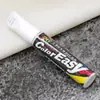 Pluma Retocadora Blanco Perla Pintura Autoadhesiva Pluma de Pintura Punto Negro Reparación Pintura de Coche Eliminación de Marcas Superficiales Artefacto para Reparación de Arañazos de Coche